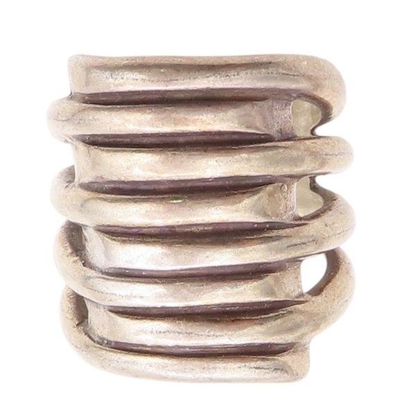 UNO de 50 Sterling Silver Ring, size 6 - Picture 1 of 4